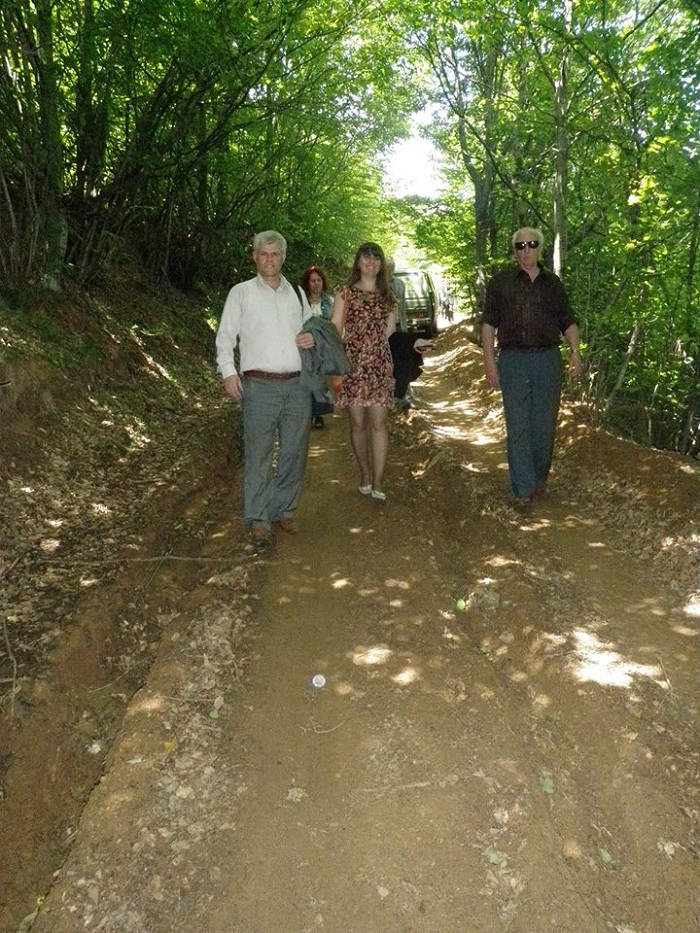 Nikolla Spathari , Lindita Ramushi e Pëllumb Gorica