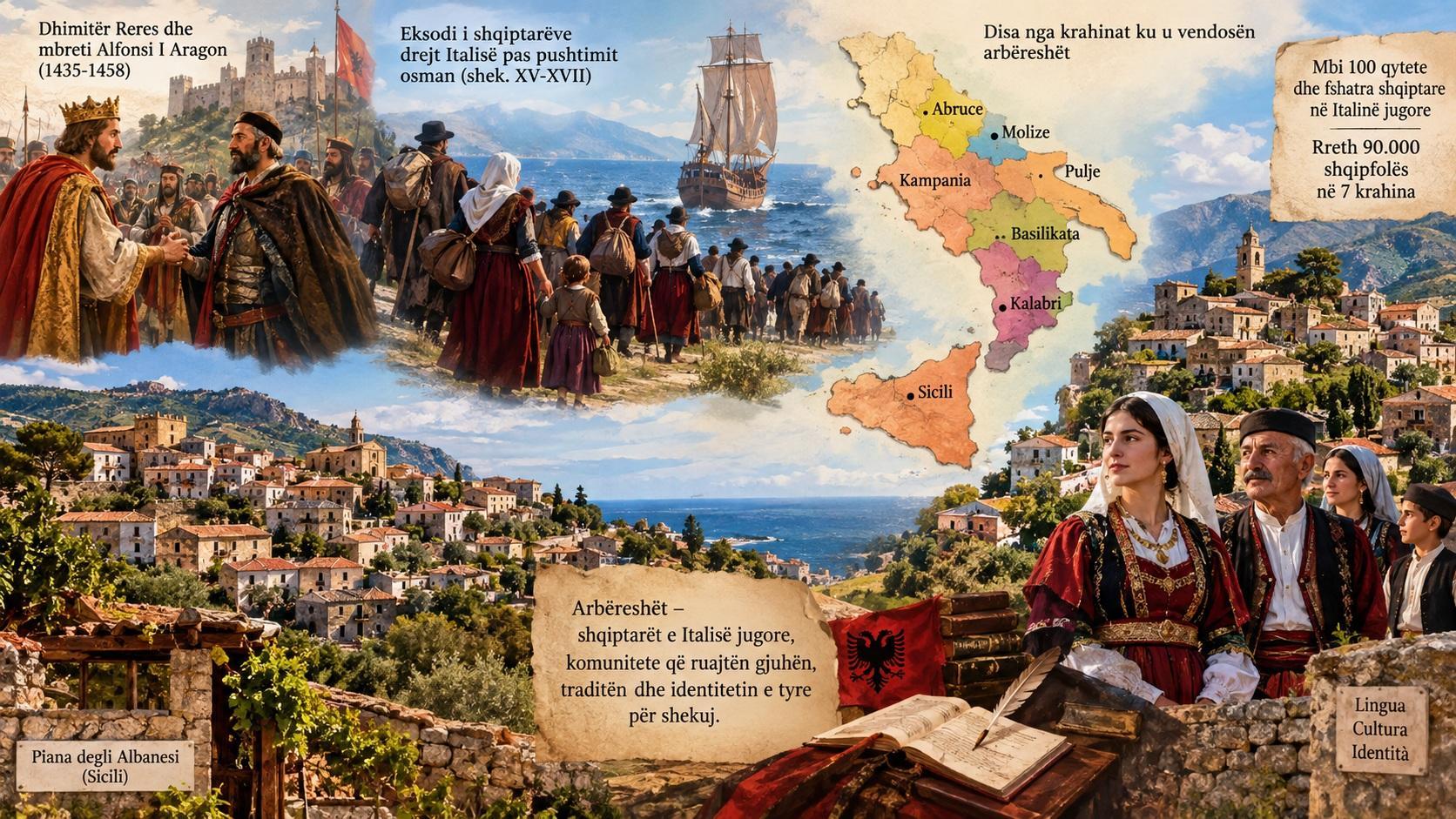 Xhelal Zejneli: Emigrimi i shqiptarëve në Itali – Arbëreshët